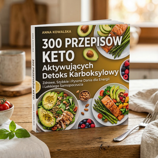 300 Przepisów Keto Aktywujących Detoks Karboksylowy